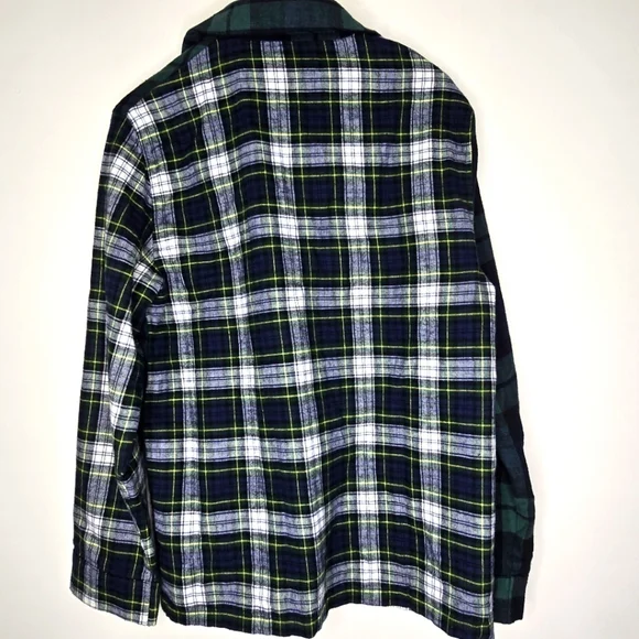 L L Bean Scotch Plaid Flannel Traditional Fit Size S - Picture 3 of 8